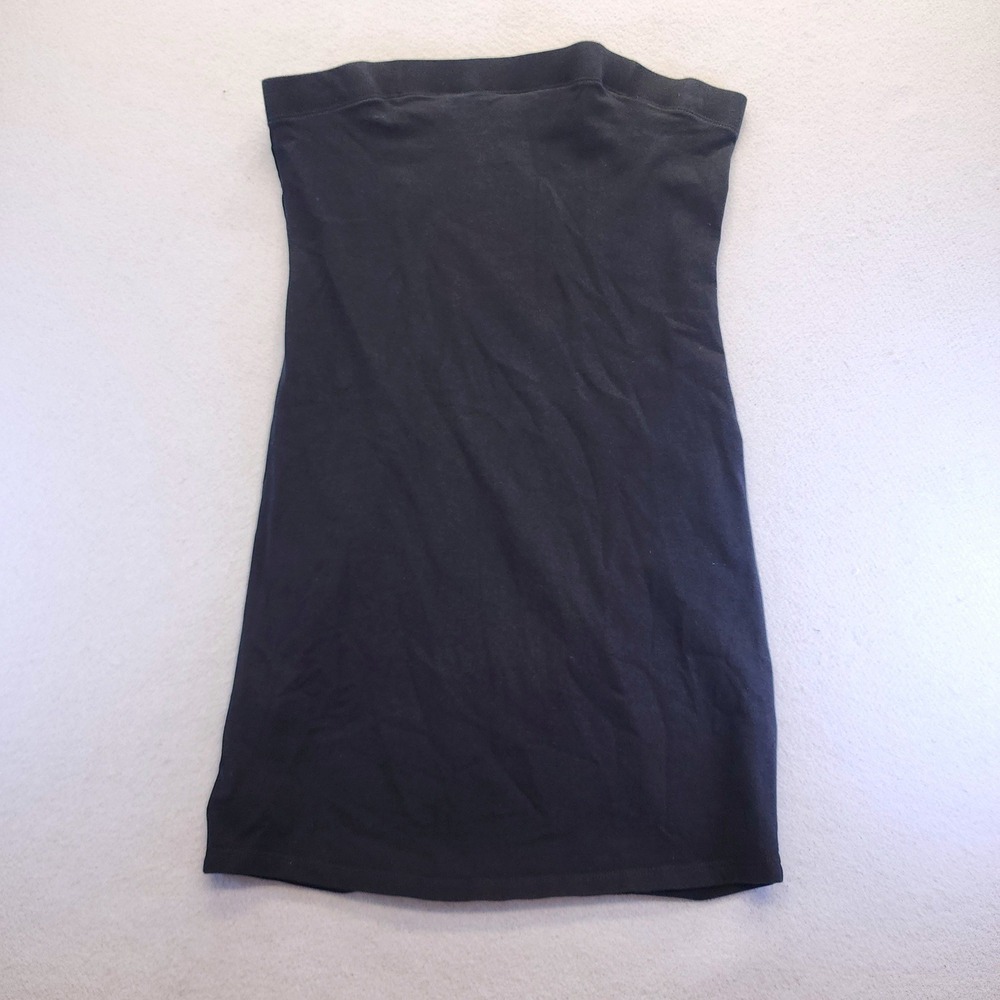 BP. Nordstrom Black Tube Top Strapless Cotton‎ Spandex Basic Minimalist Medium